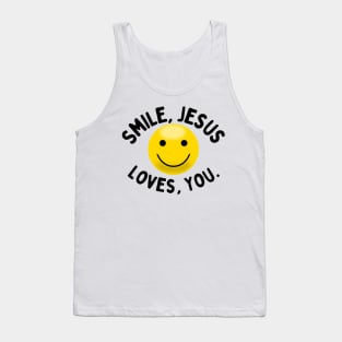 Smile Jesus Loves You Tank Top